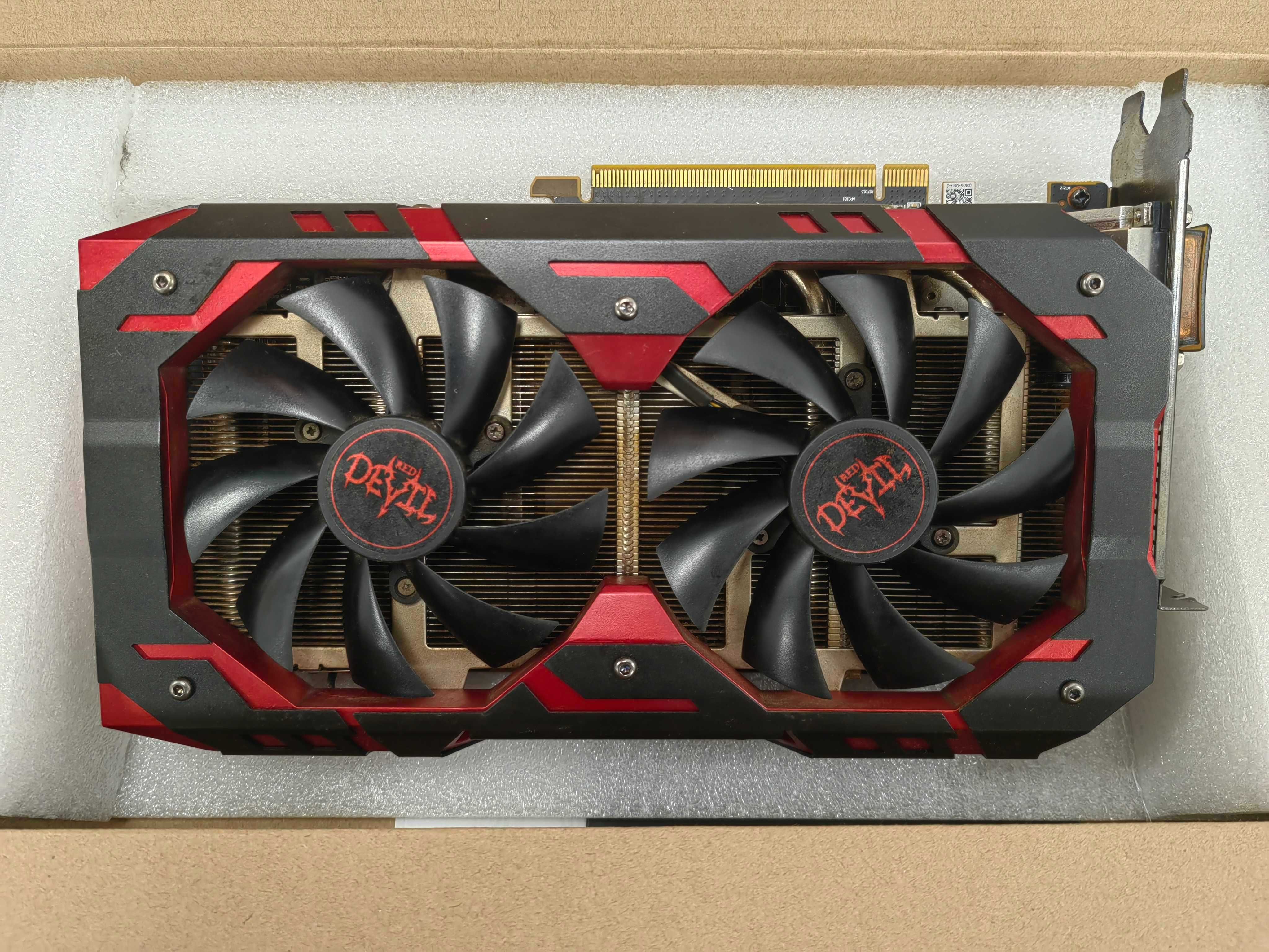 Видеокарта RADEON RX580 8GB Powercolor