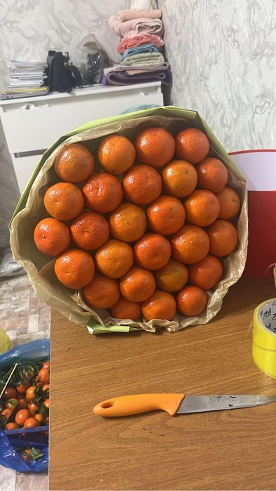 Букет из мандаринов