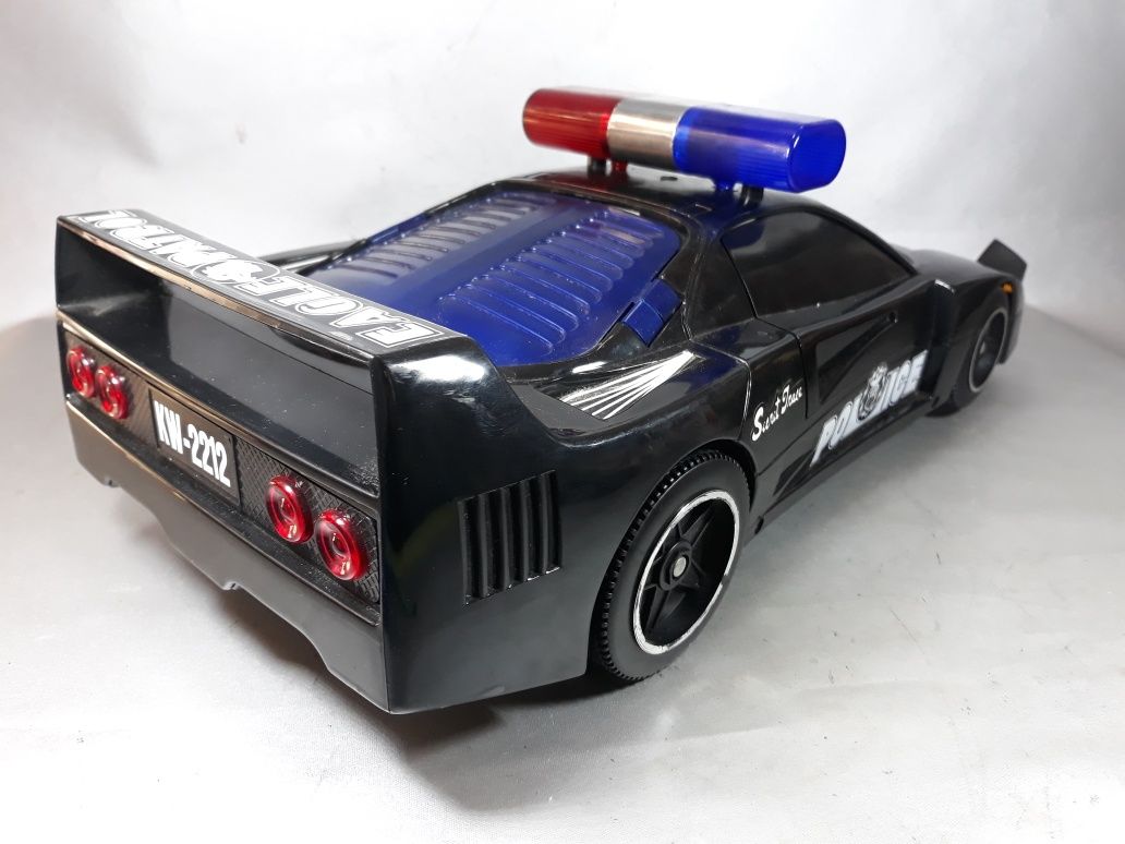 Mașina de poliție 1990 original jucărie de colecție macheta
