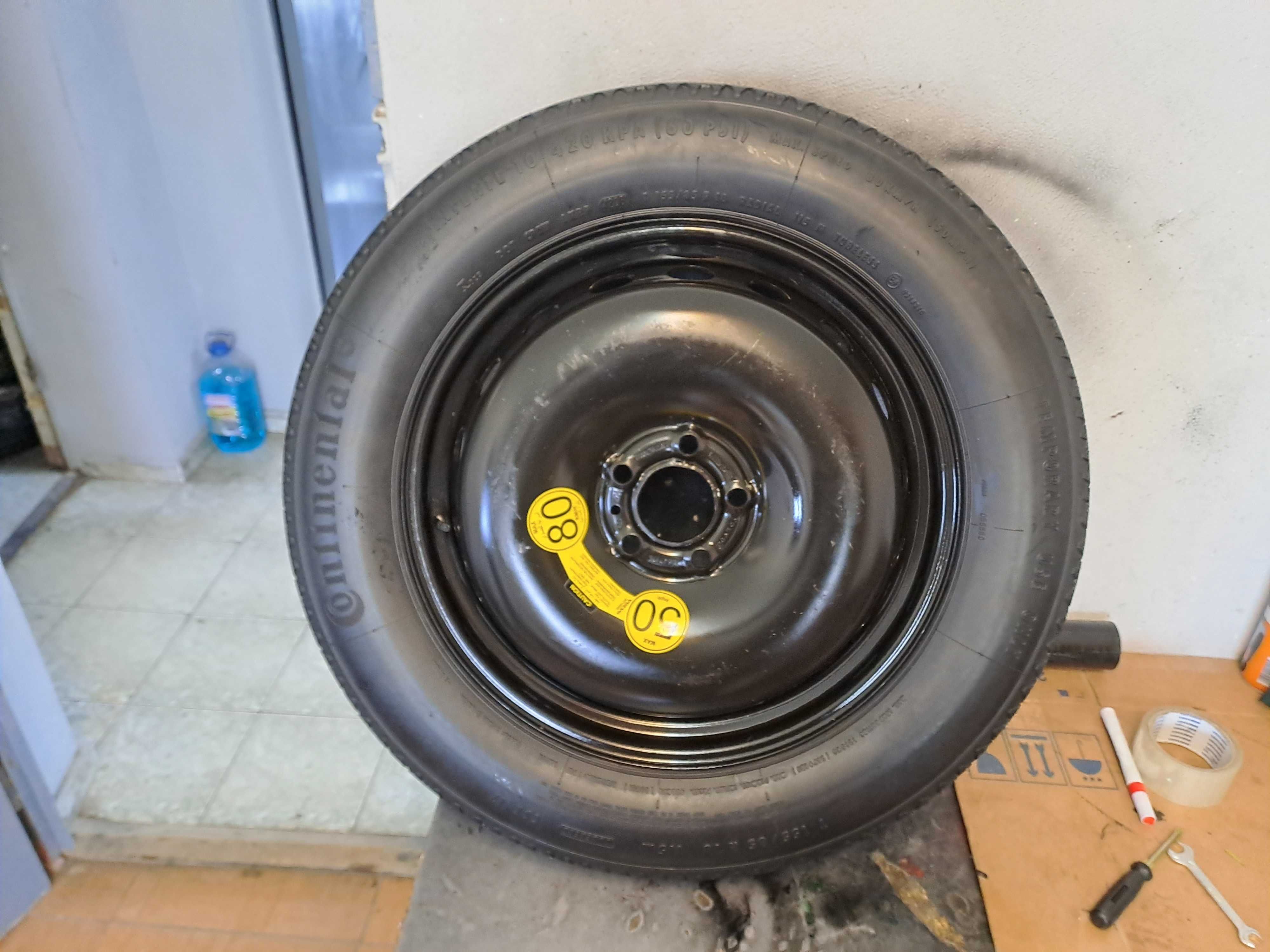 Roata de rezerva Slim Volvo XC90 155 85 R18 , prindere 5x108