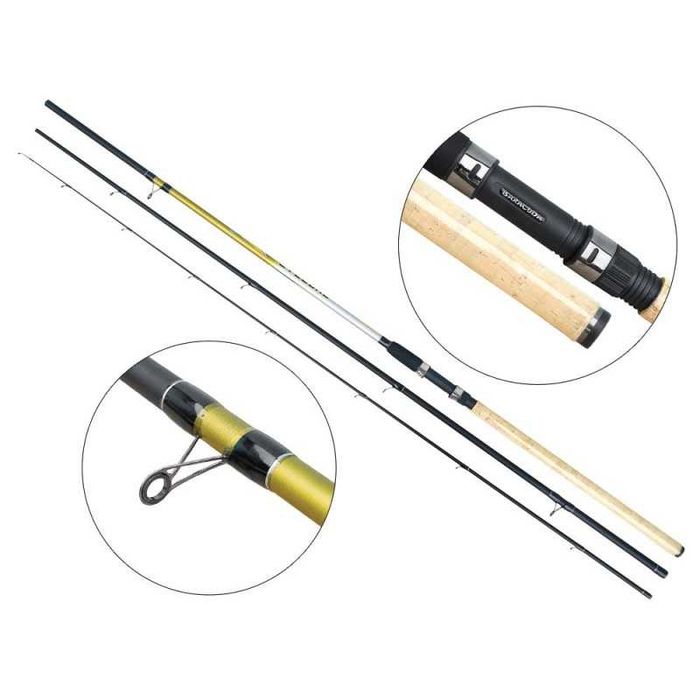Lanseta carbon Cyclone Match 3903 BARACUDA 3,9m Actiune: A: 5-25g