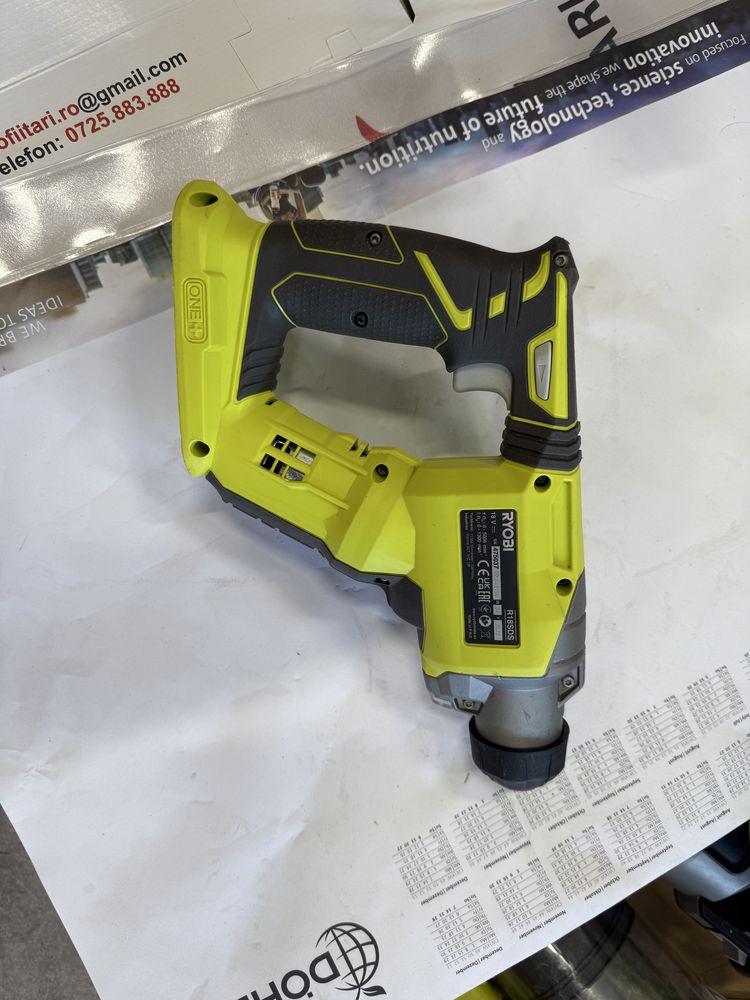 Ciocan rotopercutor Ryobi R18SDS-0, 18 V, 1300 rpm, SDS Plus