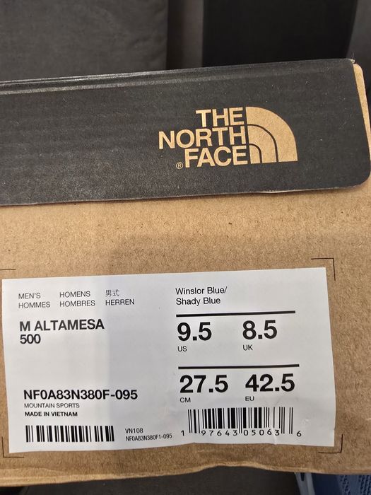 Adidasi The North Face Altamesa 500 42.5 noi