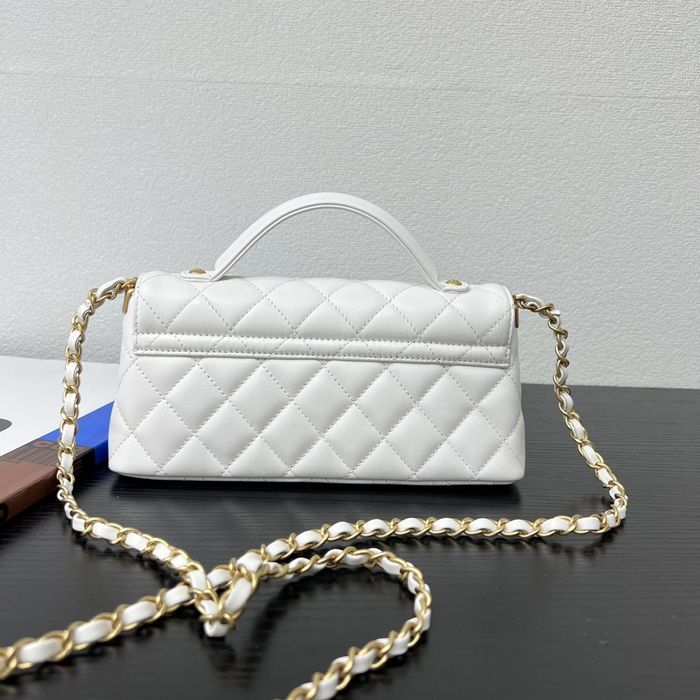 Geanta Chanel 22cm alb, tip Premium