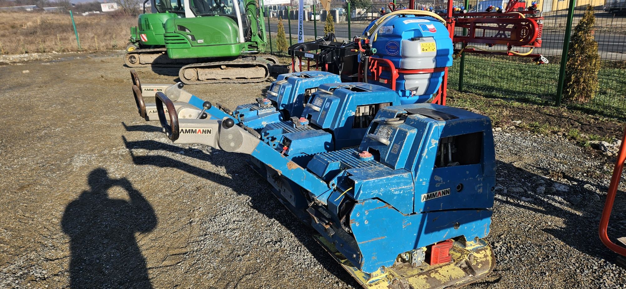 Placa vibranta 500kg AMMANN