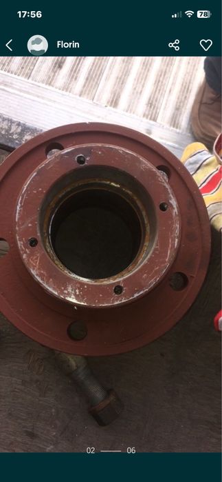 Butuc remorca megidia rpv2 monoaxa in cinci gauri