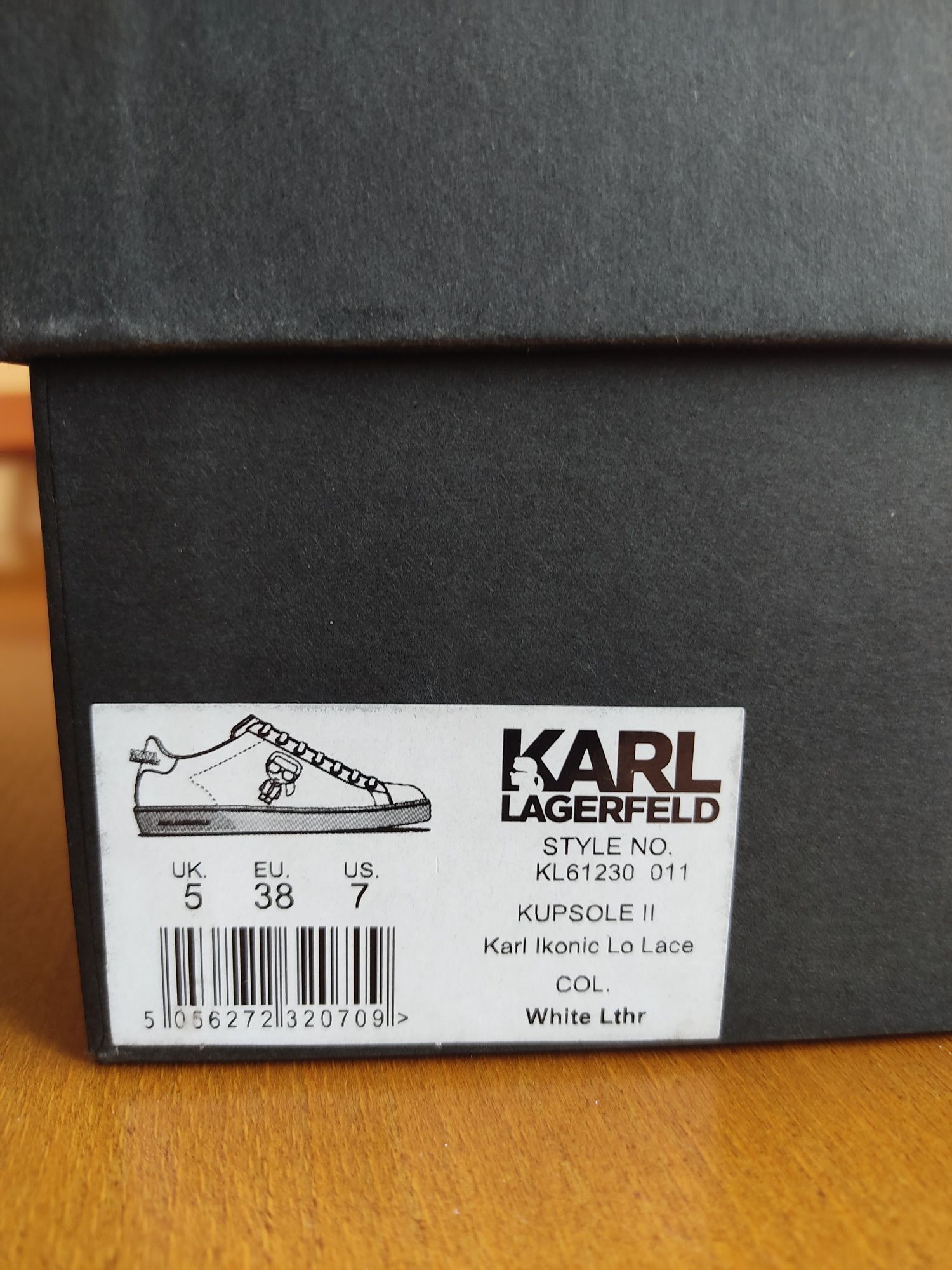 Karl Lagerfeld кожени обувки