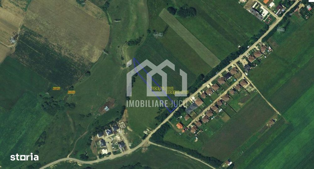 Teren Intravilan 2900mp PUZ in Lucru - Jucu de Sus