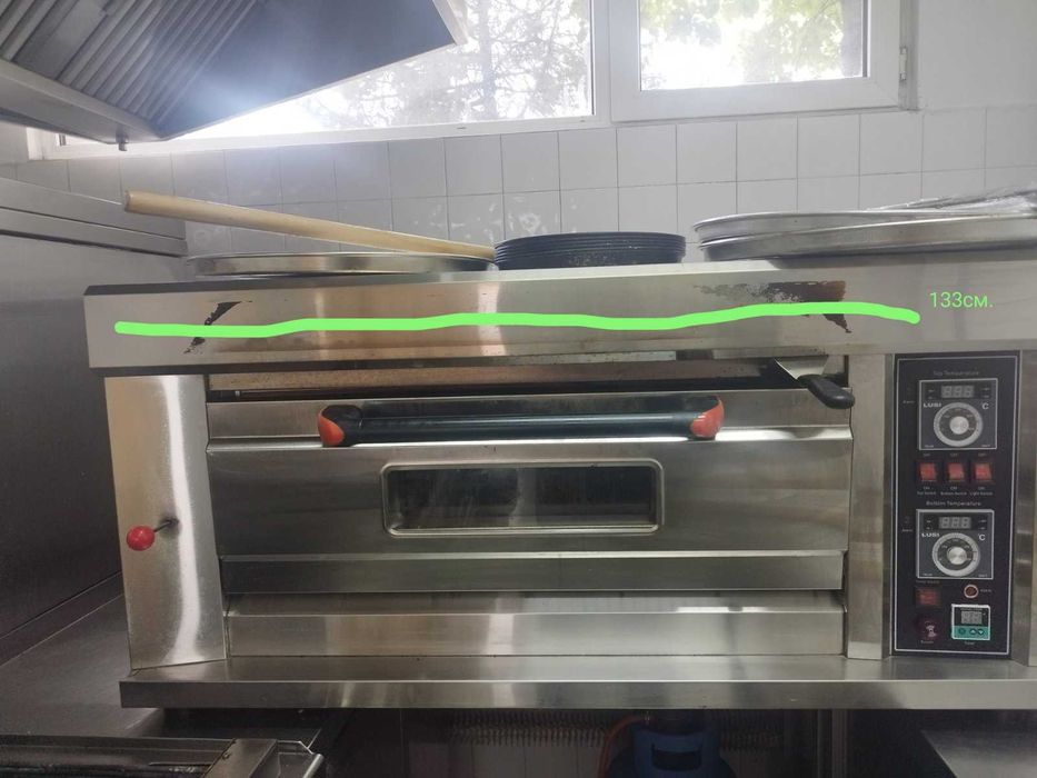 Фурна за пици на газ