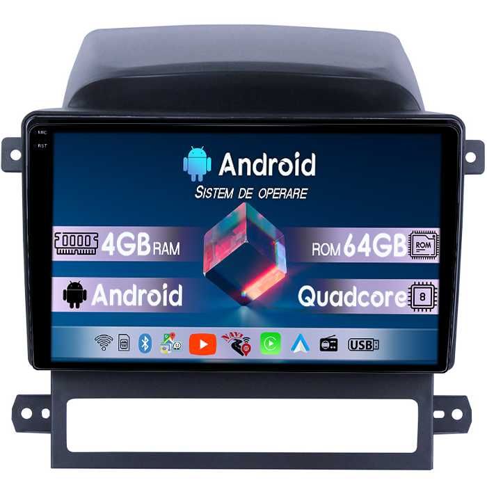 Navigatie Chevrolet Captiva 2008-2012 , 4GB RAM/64GB ROM, Android 14