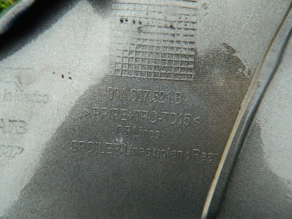 Difuzor spoiler bara spate Audi Q5 model 2017-2019 cod 80A807521B