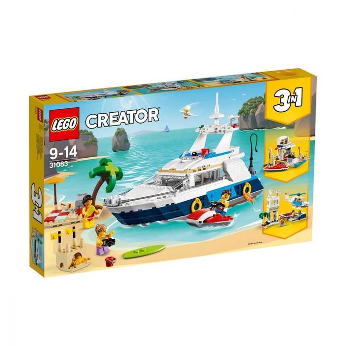LEGO Creator 3 in 1 - Aventuri in croaziera 31083 - 597 piese