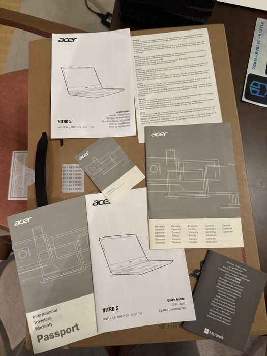 Геймърски лаптоп - Acer Nitro 5 (i7 / 16GB RAM / GTX 1650Ti)