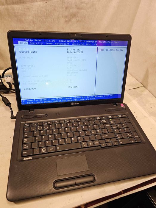 Laptop "15.4 Toshiba satellite c670-19d