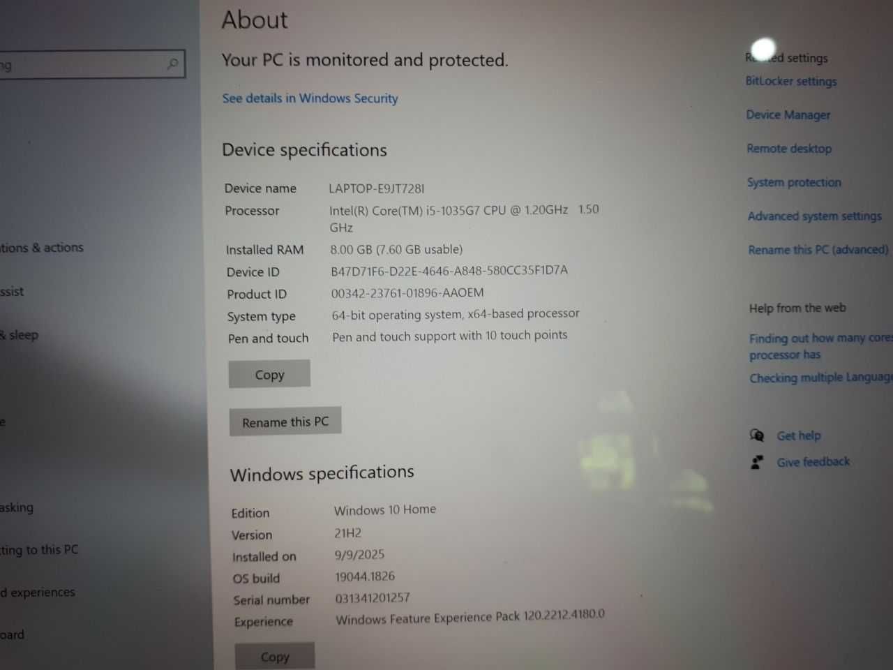 Microsoft Surface Laptop 3 8/128GB