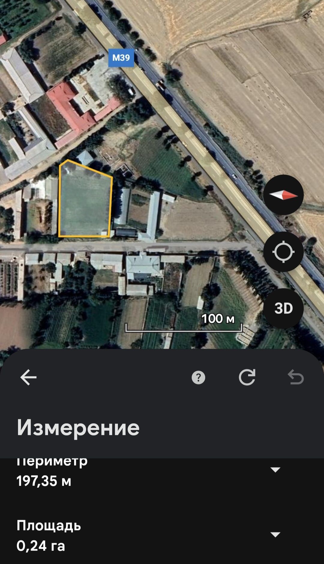 Uchastka sotiladi М39 betonka