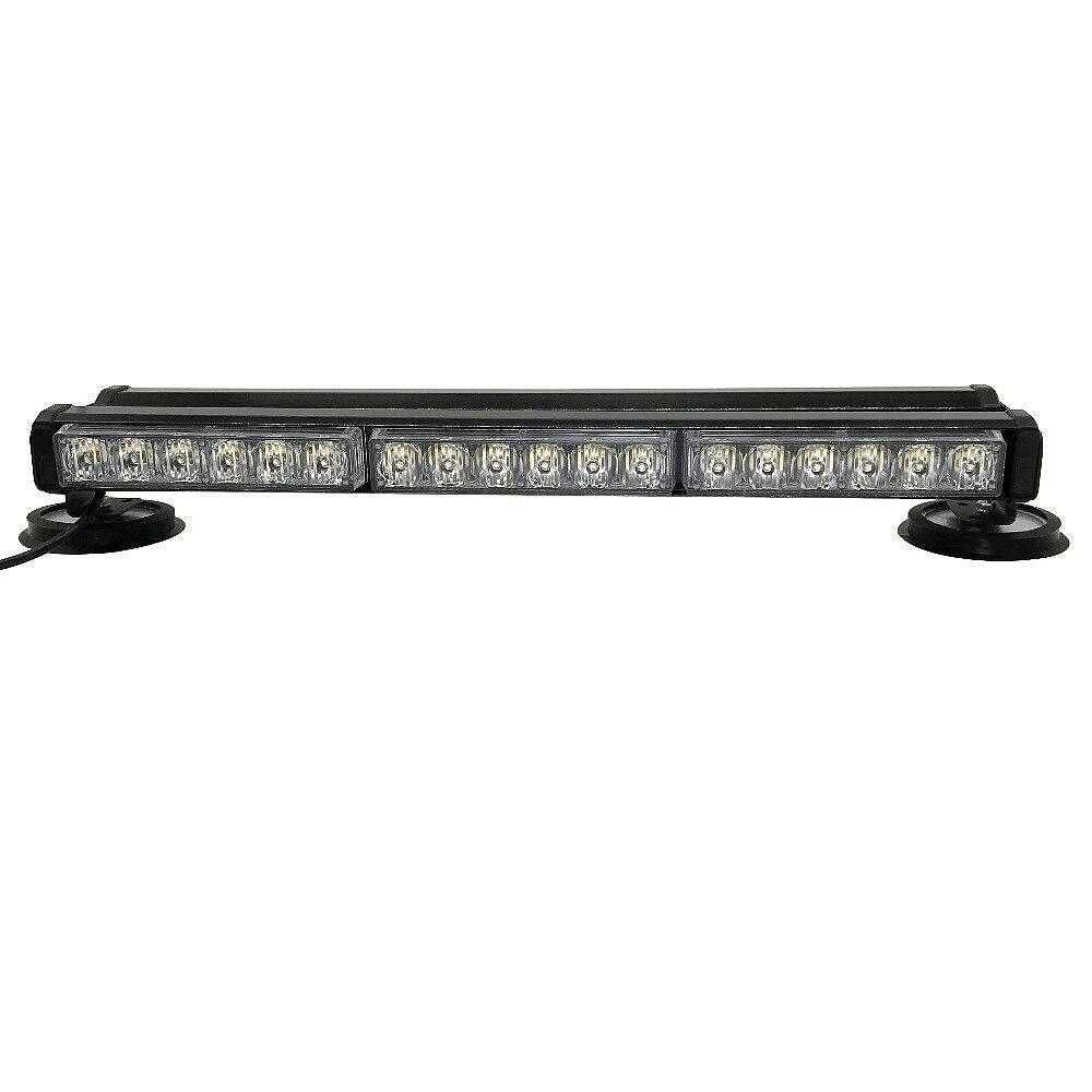 Супер мощна 36 LED аварийна сигнална лампа, 46см, 108W,12-24V,7 режима