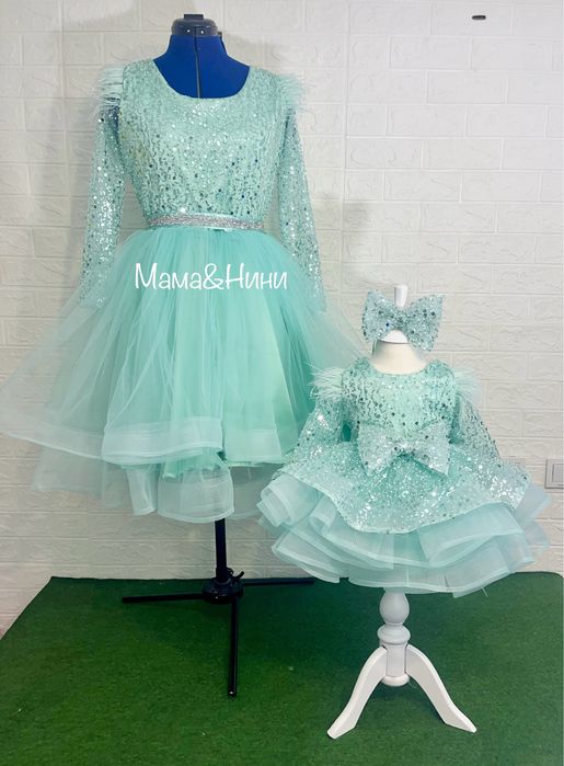 Еднакви рокли мама и бебе