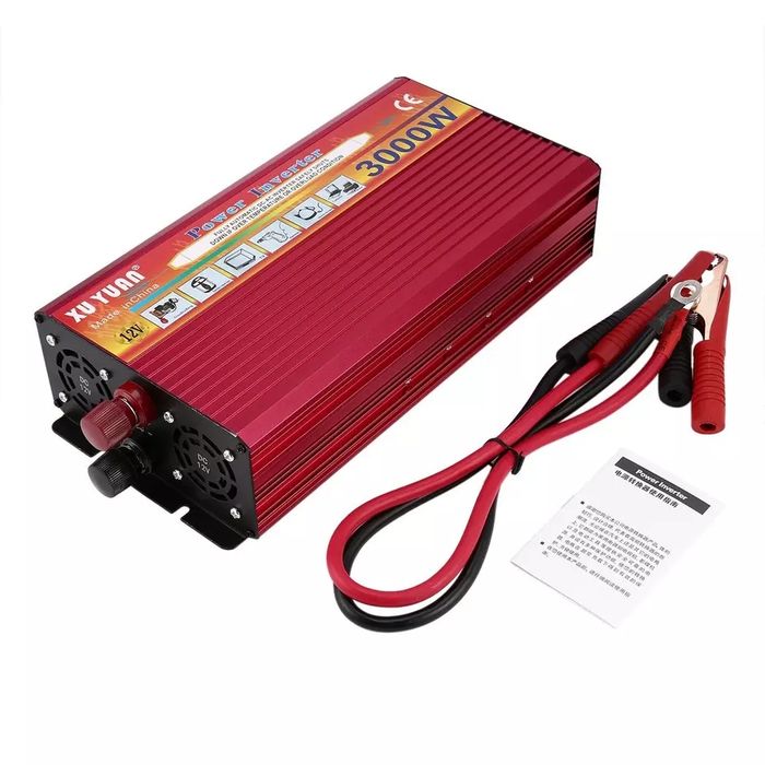 Invertor Tensiune 12-24V/220V 1000W 1500W 2000W 3000W 3500W