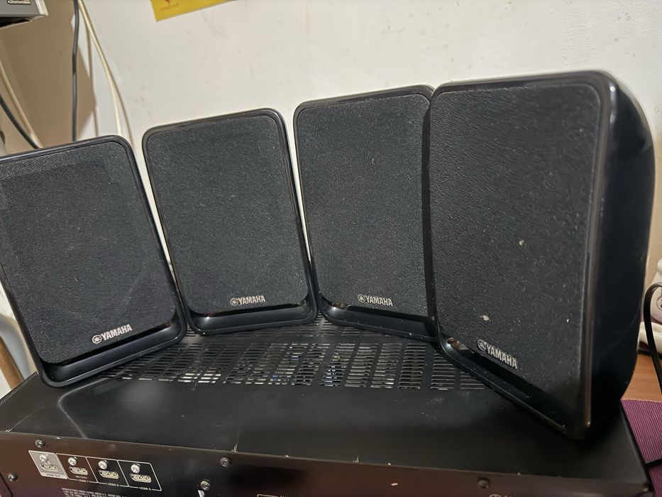 Sistem Boxe Pasive 5.1 Yamaha NS-P20, 100W RMS, Negru
