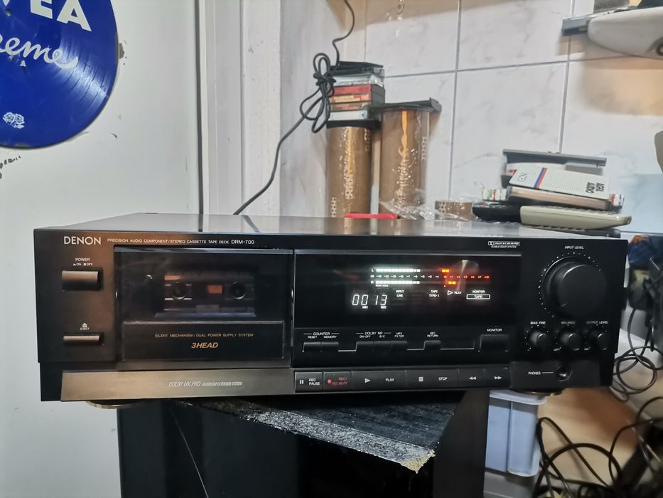 Denon drm 700 deck caseta 3 capete