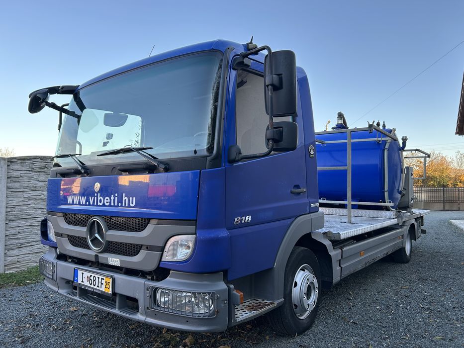 Mercedes Atego 818 Autovitanja  439000km Klima Perne Recent Adus