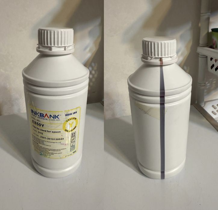 Чернила для Epson б/у