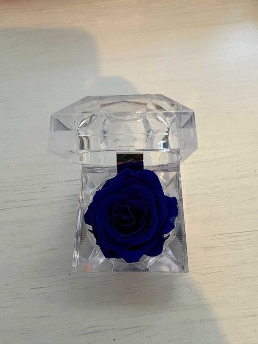 Вечна роза в кристална кутия