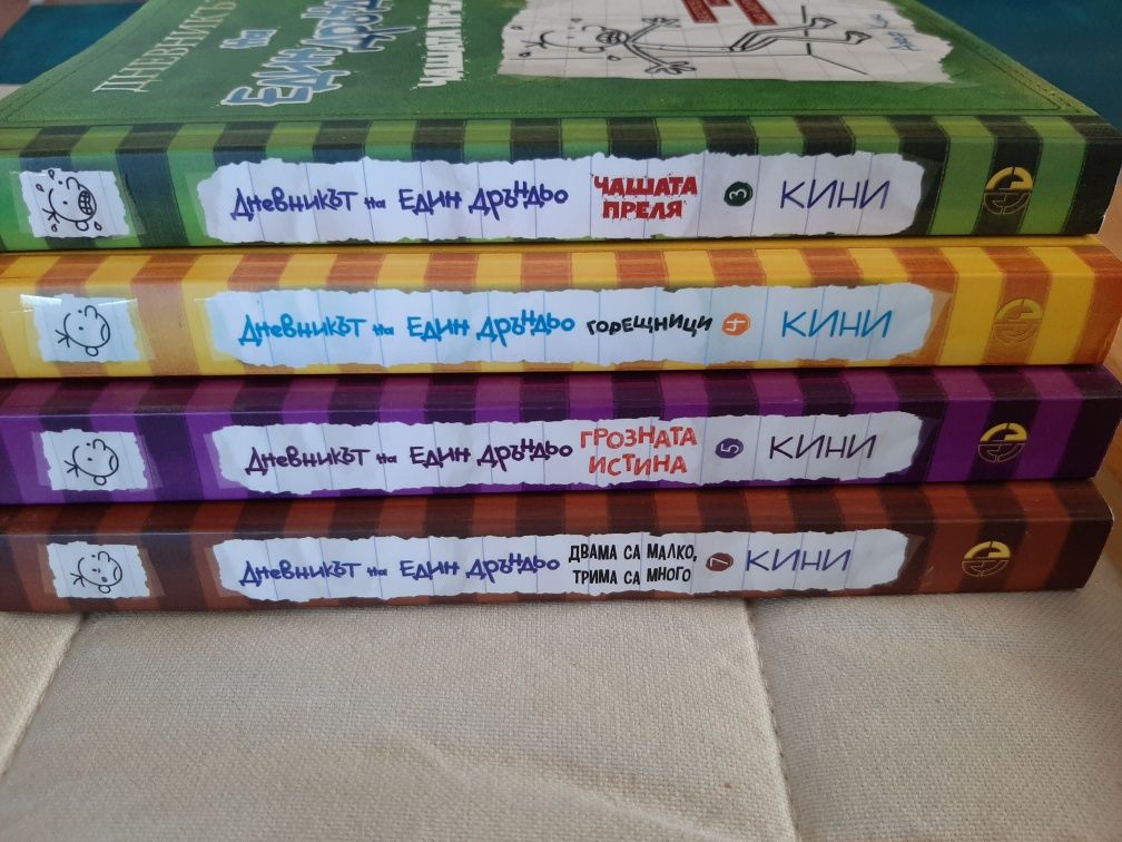 Книги: поредица "Дневникът на един Дръндьо"