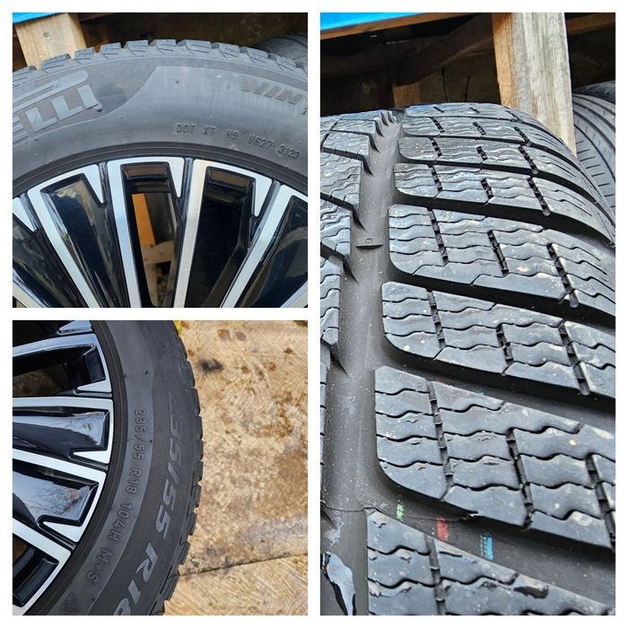 Jante aliaj 18" Bicolore Volkswagen/Skoda cu anvelope iarna 235 55 18