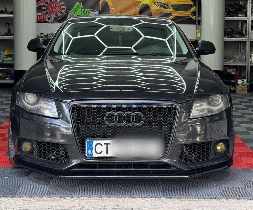 Prelungire spoiler lip bara fata AUDI A4 B8 Sline  2008-2012 NFL