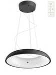 LED пендел Полилей димируем Zigbee Smart Home смарт Черен Бял 4200 lm