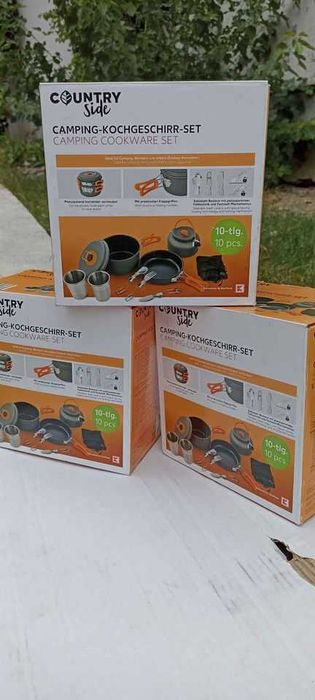 Set veselă de gătit camping,rulota,tir,etc