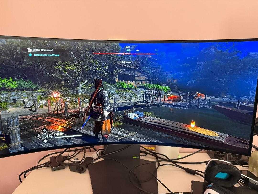 Гейминг OLED монитор LG 34GS95QE-B