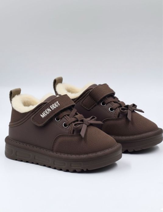 Bolalar uchun issiq qishki"Moon Boot"poyabzali-junli ichlik,