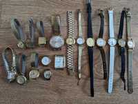 Vand pachet 17 ceasuri de mana: Orient, Citizen, Anker, Timex, Regent