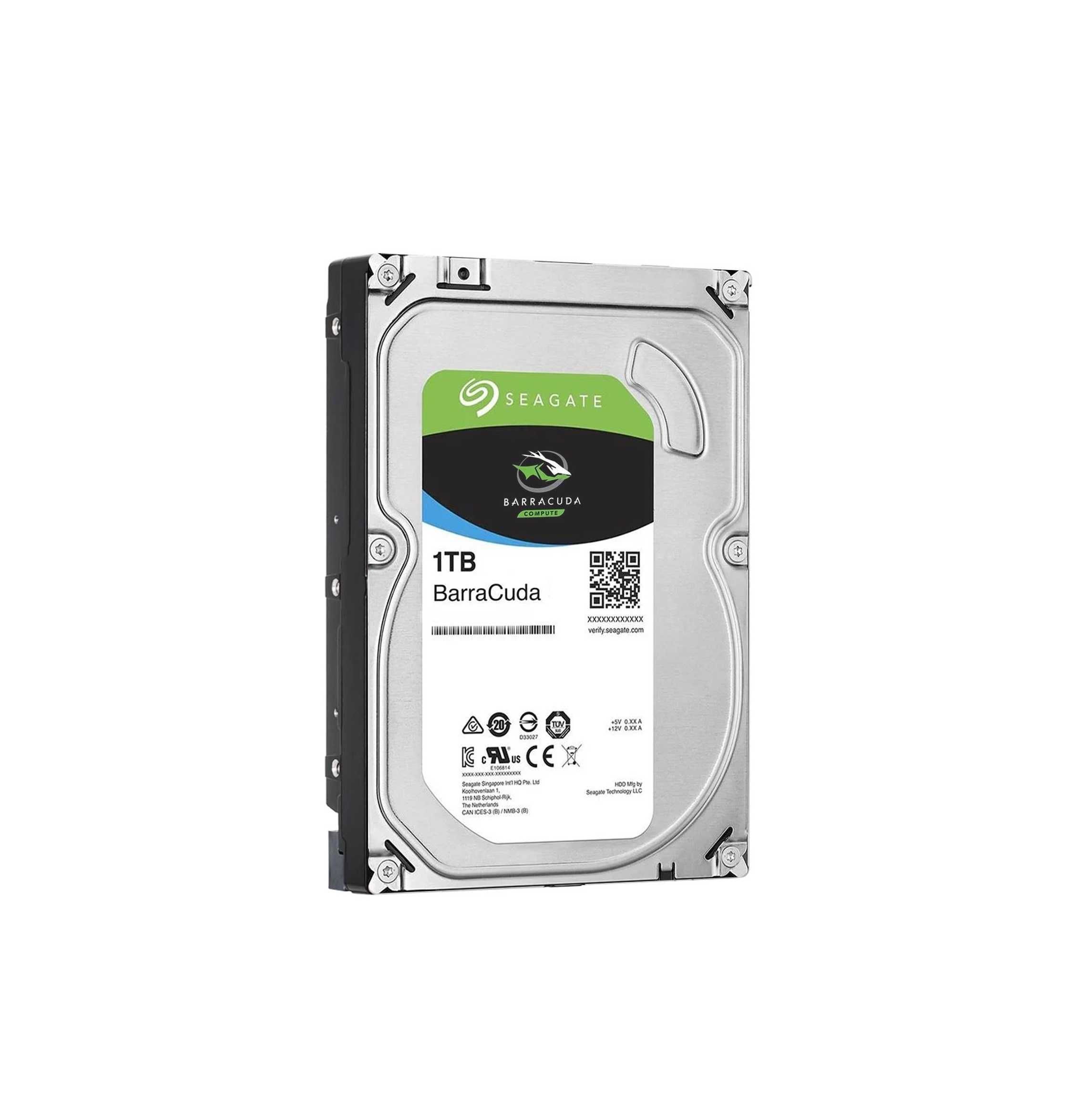 % | Жесткий диск HDD 1TB  Seagate BarraCuda 7200rpm 64MB 3.5 SATA III