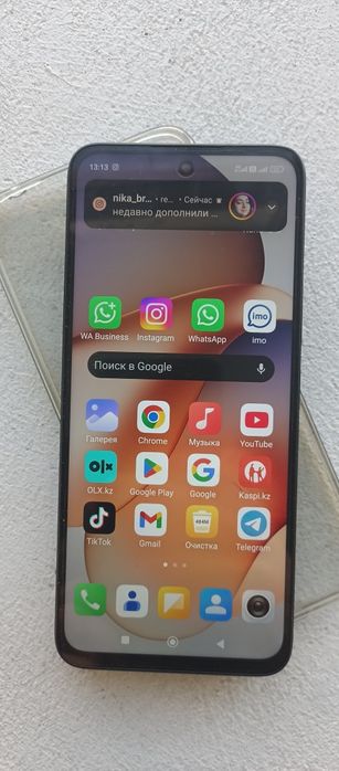 Продам редми 13 (цена 55000)телефону 3 месяца