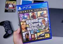 Playstation 4 PS4 + Controller + GTA 5 Premium Edition - SIGILAT !