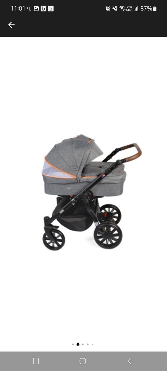 Детска количка за близнаци Dorjan quick twin  3 в 1