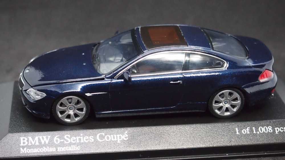 Macheta BMW 6 series coupe Minichamps 1:43