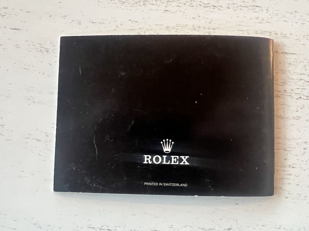 Rolex Datejust 1988 Ролекс книжка/ упътване