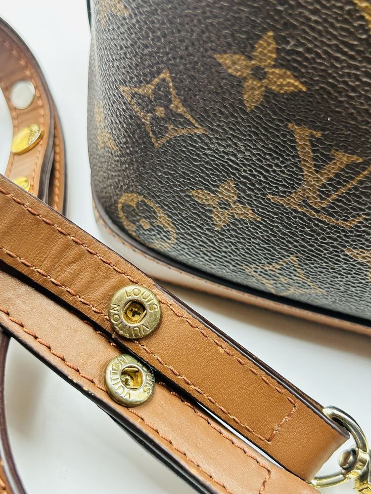Luis Vuitton дамска оргинална раница 2в1