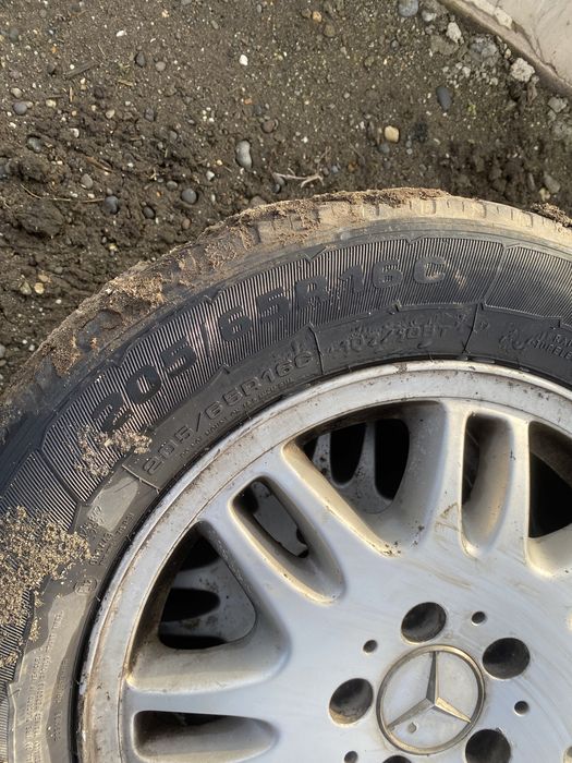 Set jante mercedes vito/viano 205 65 R16C cu cauciucuri