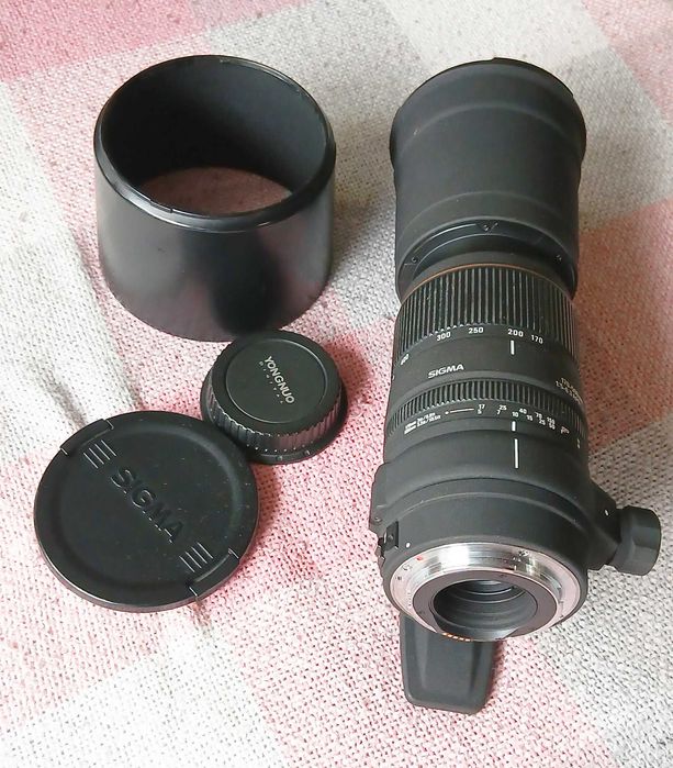 Обектив Sigma 170-500mm за Canon EOS серия с обективи EF!!!