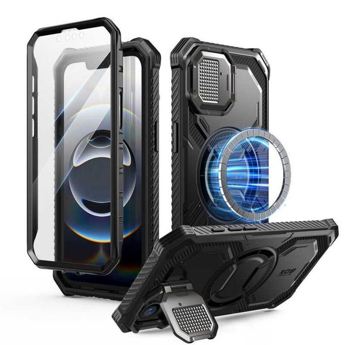 Husa military powerful 360 APPLE iPhone 16 Pro Max 16e mini 14 Plus 15