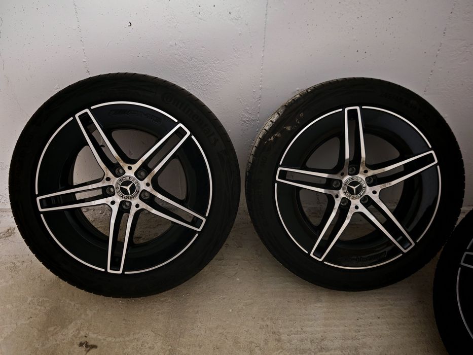 Roti jante Mercedes E Class AMG W 214 19 inch anvelope DoT 2025 Conti