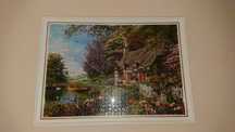 Puzzle 1000 piese (Inramat la o galerie de arta contemporana)