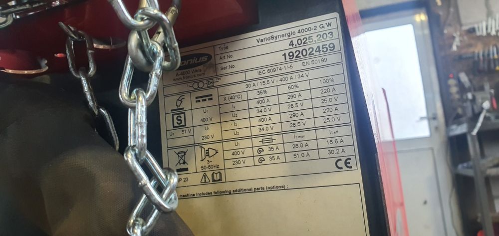 Aparat de sudura Fronius VariSynergic 4000