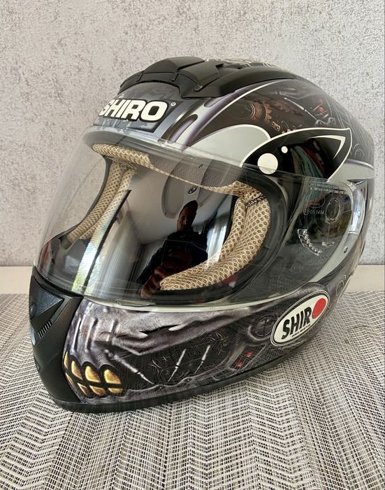 Пистова Каска За Мотор Shiro Размер XXL 61см